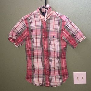 Polo short sleeve dress shirt
